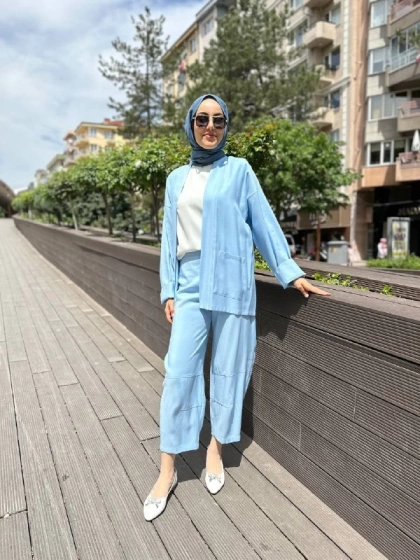 Kahma 24Y25043 Mavi İkili Takım