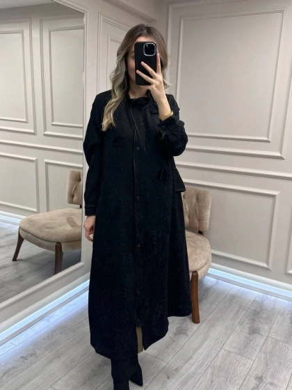 Lissmore 6025 Siyah Çıtçıtlı Kap