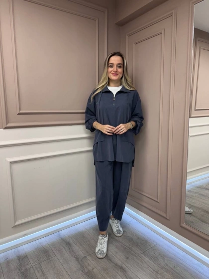 Magazin 4397 Gri İkili Takım