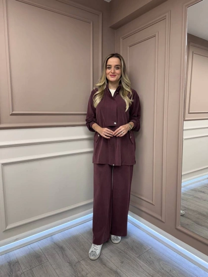 Magazin 4420 Bordo İkili Takım