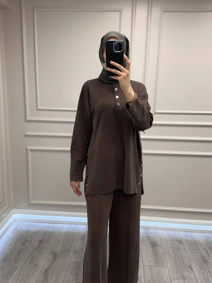 Magazin 4437 Kahve İkili Takım