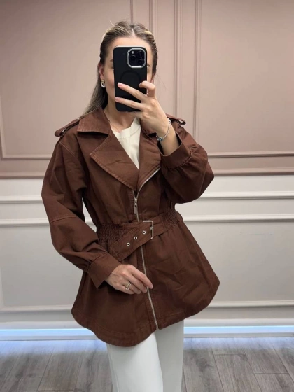 Magazin 7306 Kahve Kot Ceket