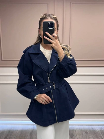 Magazin 7306 Lacivert Kot Ceket