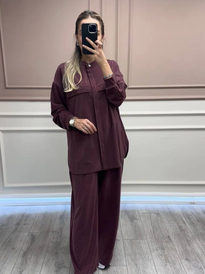 Magazin 7397 Bordo İkili Takım