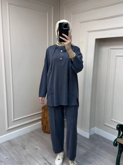 Magazin 7416 Lacivert İkili Takım