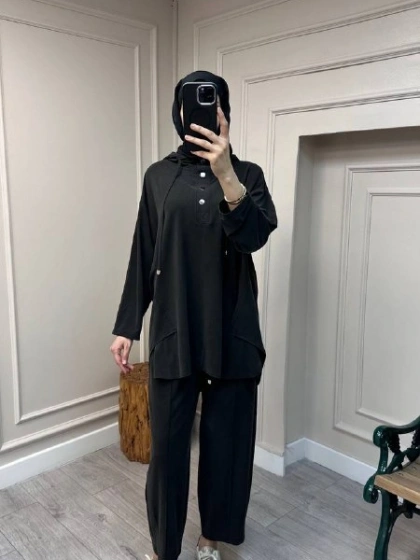 Magazin 7416 Siyah İkili Takım