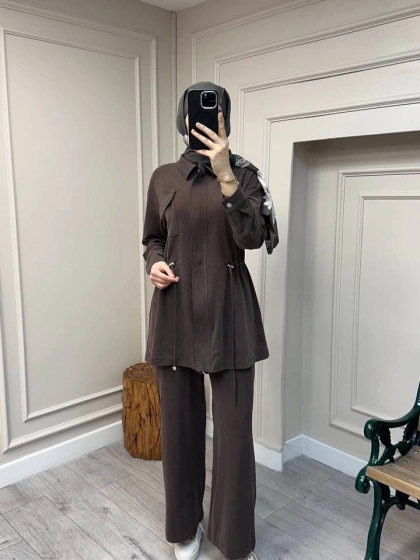 Magazin 7459 Kahve İkili Takım