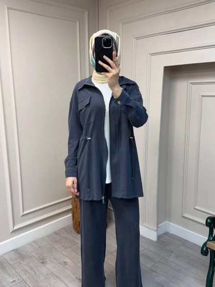 Magazin 7459 Lacivert İkili Takım