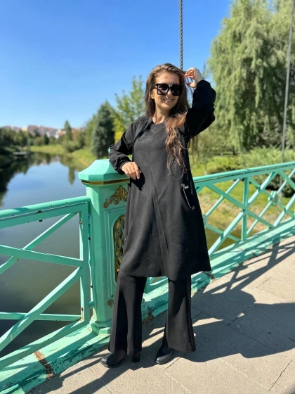 Misswhence 34001 Siyah Tunik