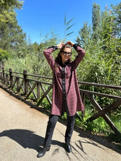 Misswhence 34100 Siyah Kumaş Pantolon