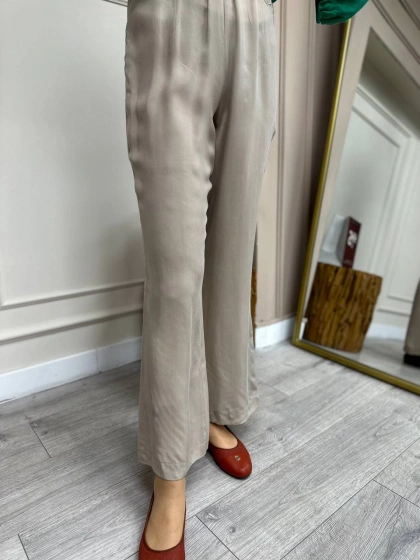 Misswhence 35110 Taş İpek Pantolon