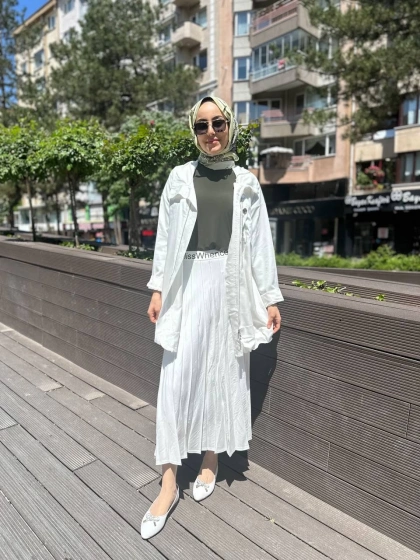 Misswhence 35312 Beyaz Gömlek