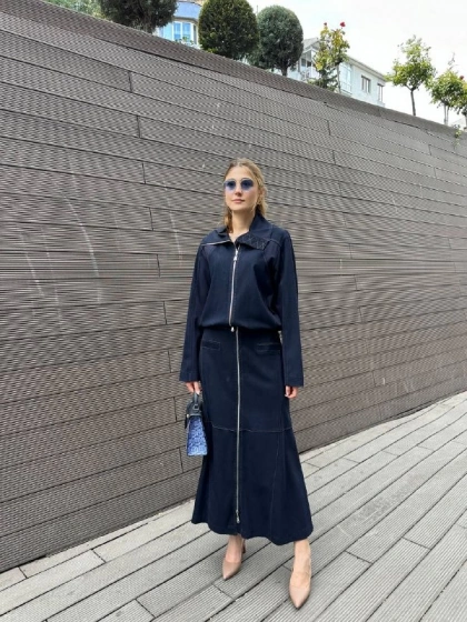 Misswhence 36402 Lacivert Kot Kap