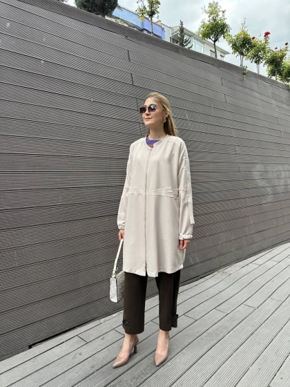 Misswhence 36407 Taş Mevsimlik Gömlek Kap