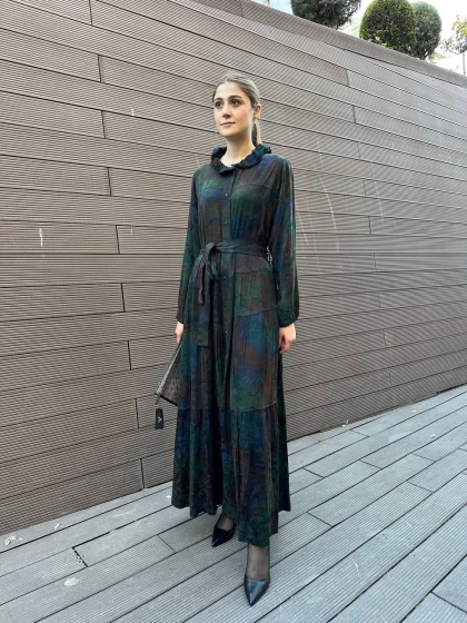 Misswhence 36515 Sax İpek Çıtçıtlı Kap