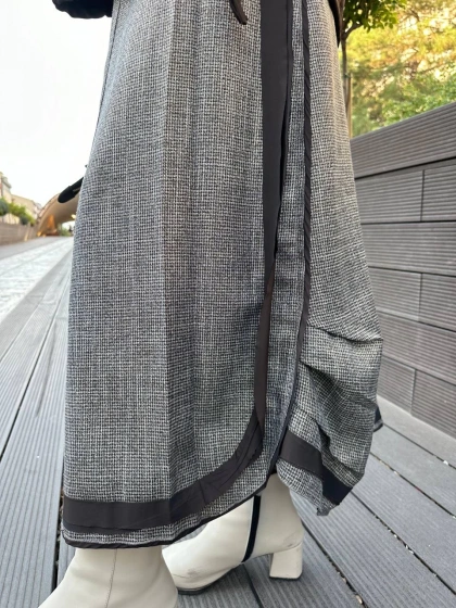 Misswhence 36902 Kahverengi Etek