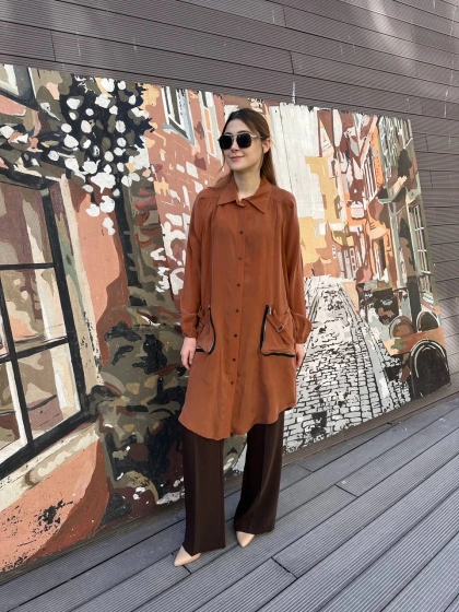 Misswhence 37302 Bakır Gömlek