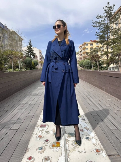 Misswhence 37501 Lacivert Kap