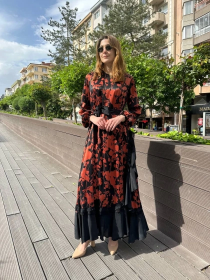 Misswhence 37832 Kiremit Elbise