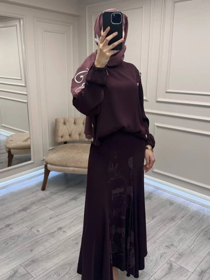 Misswhence 38032 Bordo Etekli Takım