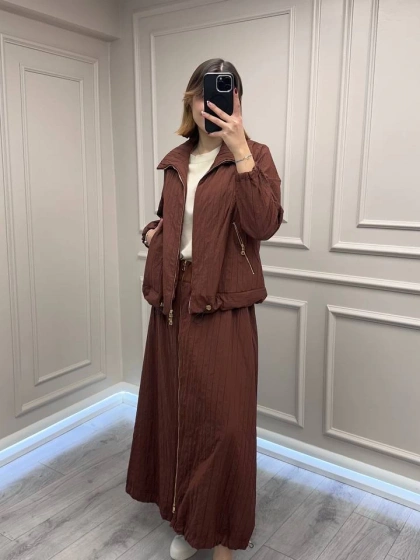 Misswhence 38216 Taba Tafta Etek Takım