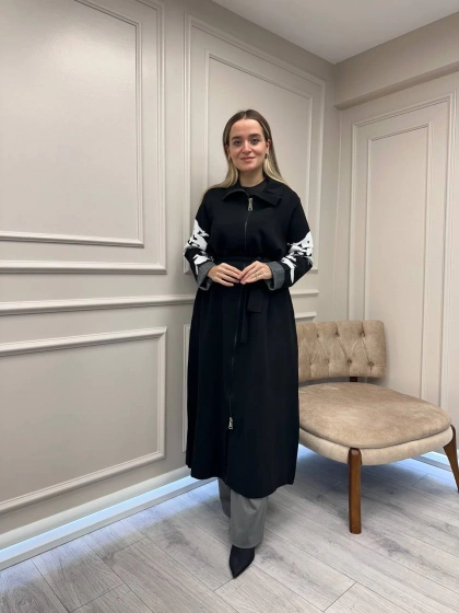 Misswhence Miss 266 Siyah Triko Kap