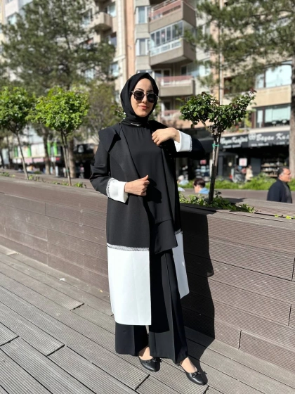 Noi 64321 Siyah Çift Renkli Scuba Kap