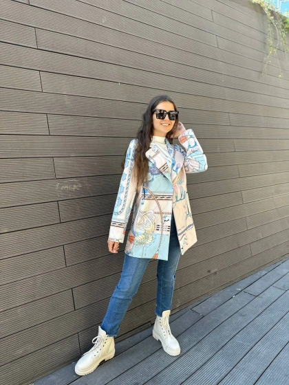 Noi 73308 Pudra Scuba Ceket