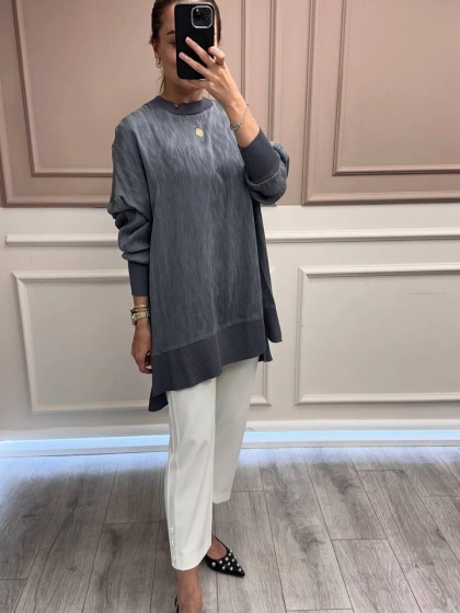 Nuss Triko 25Y3009 Antrasit Tunik