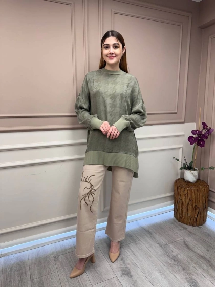 Nuss Triko 25Y3009 Kekik Tunik