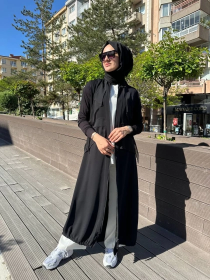 RedShow 25130 Siyah Ferace