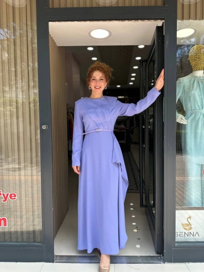 Senna 3009S23 Lila Fame Abiye