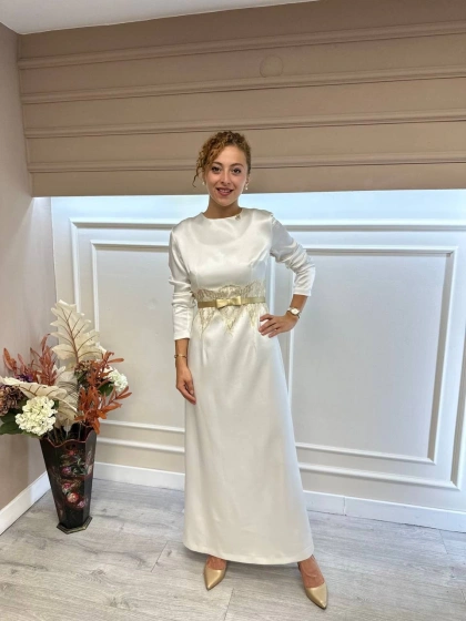 Senna 3067S23 Ekru Divanita Abiye