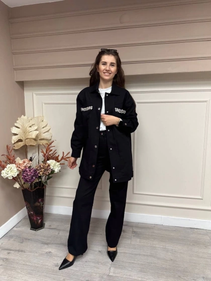 Senna 5013S23 Siyah Maxence Pantolon