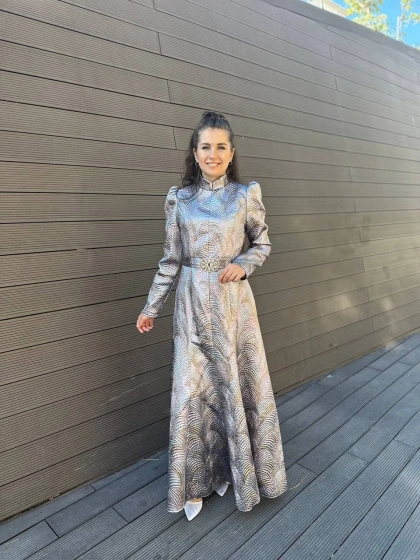 Senna SD241041030014 Gizemli Bej Briella Abiye