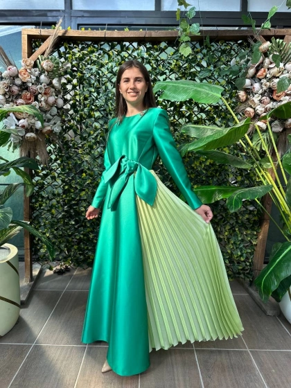 Senna SD241041030023 Yeşil Donetella Abiye