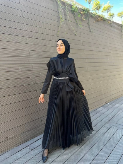 Senna SD241041030025 Siyah Violanda Abiye