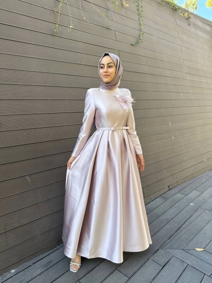 Senna SD241041030026 Gizemli Lila Grace Abiye