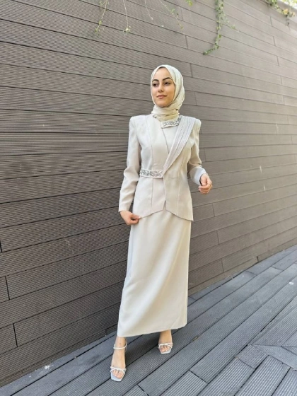 Senna SD241041030030 Bej Emery Abiye