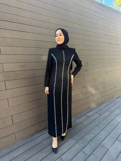 Senna SD241041030037 Siyah Milera Abiye