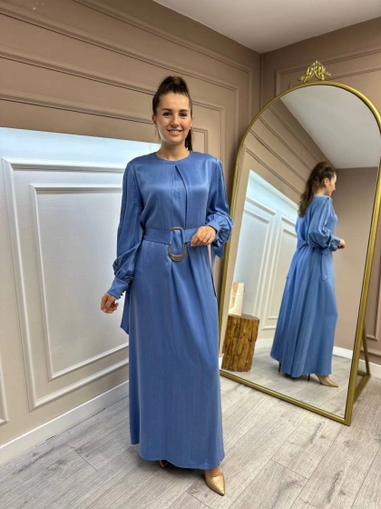 Senna SD241041030045 Mavi Annabel Abiye