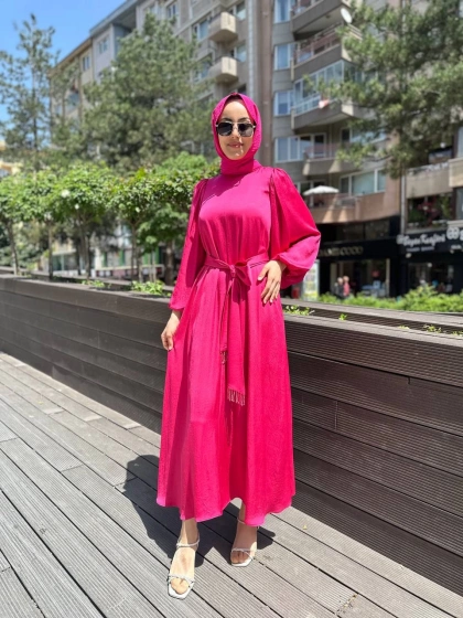 Senna SD241041030077 Fuşya Ferrandız Abiye