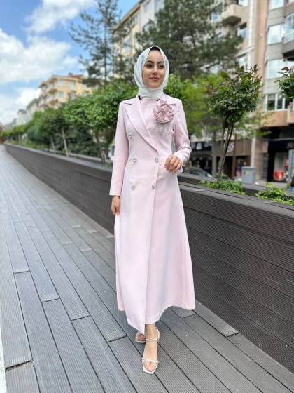 Senna SD241041030080 Pudra Rose Stone Abiye