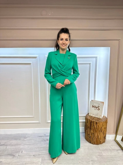 Senna SD241041032001 Yeşil Lolai Tulum