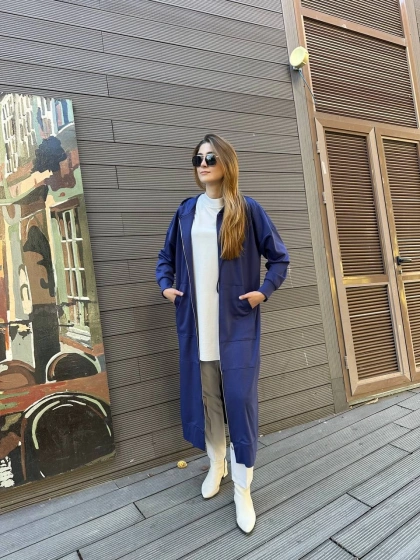 Senna SD241041040012 Gece Mavisi Kalsedo Ceket