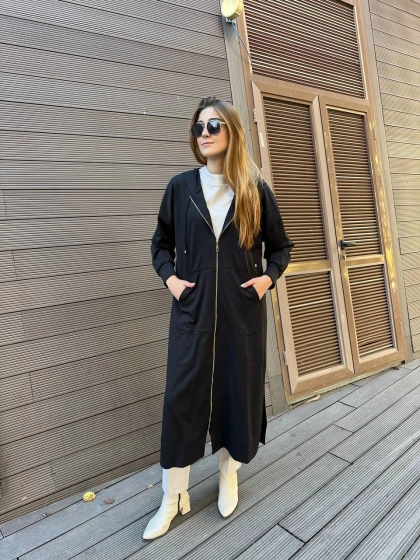 Senna SD241041040012 Siyah Kalsedo Ceket