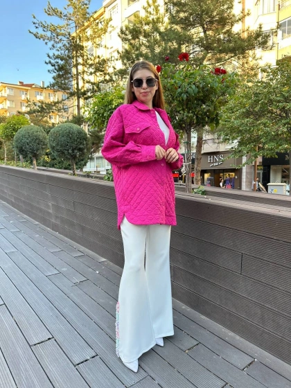 Senna SD241041040018 Fuşya Heidi Ceket