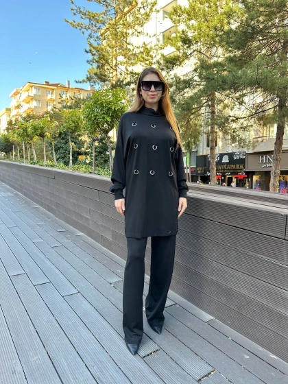 Senna SD241041085003 Siyah Nita Set