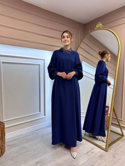 Senna SD24204200026 Lacivert Amor Abiye