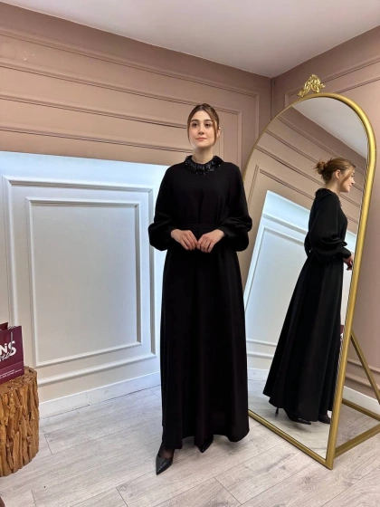 Senna SD24204200026 Siyah Amor Abiye